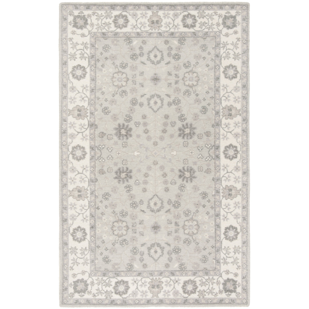 SAFAVIEH Restoration Vintage RVT401G Ivory / Silver Rug Image 10