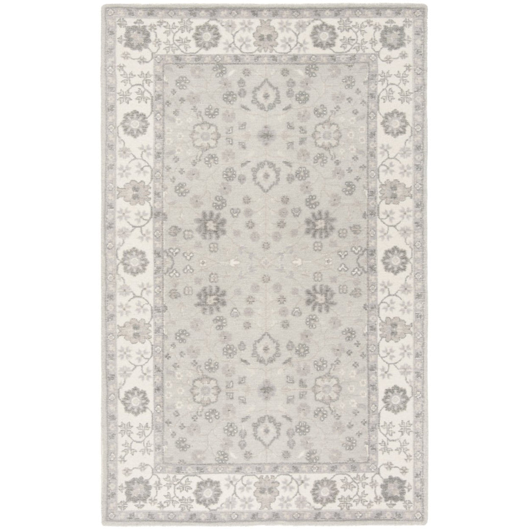 SAFAVIEH Restoration Vintage RVT401G Ivory / Silver Rug Image 1