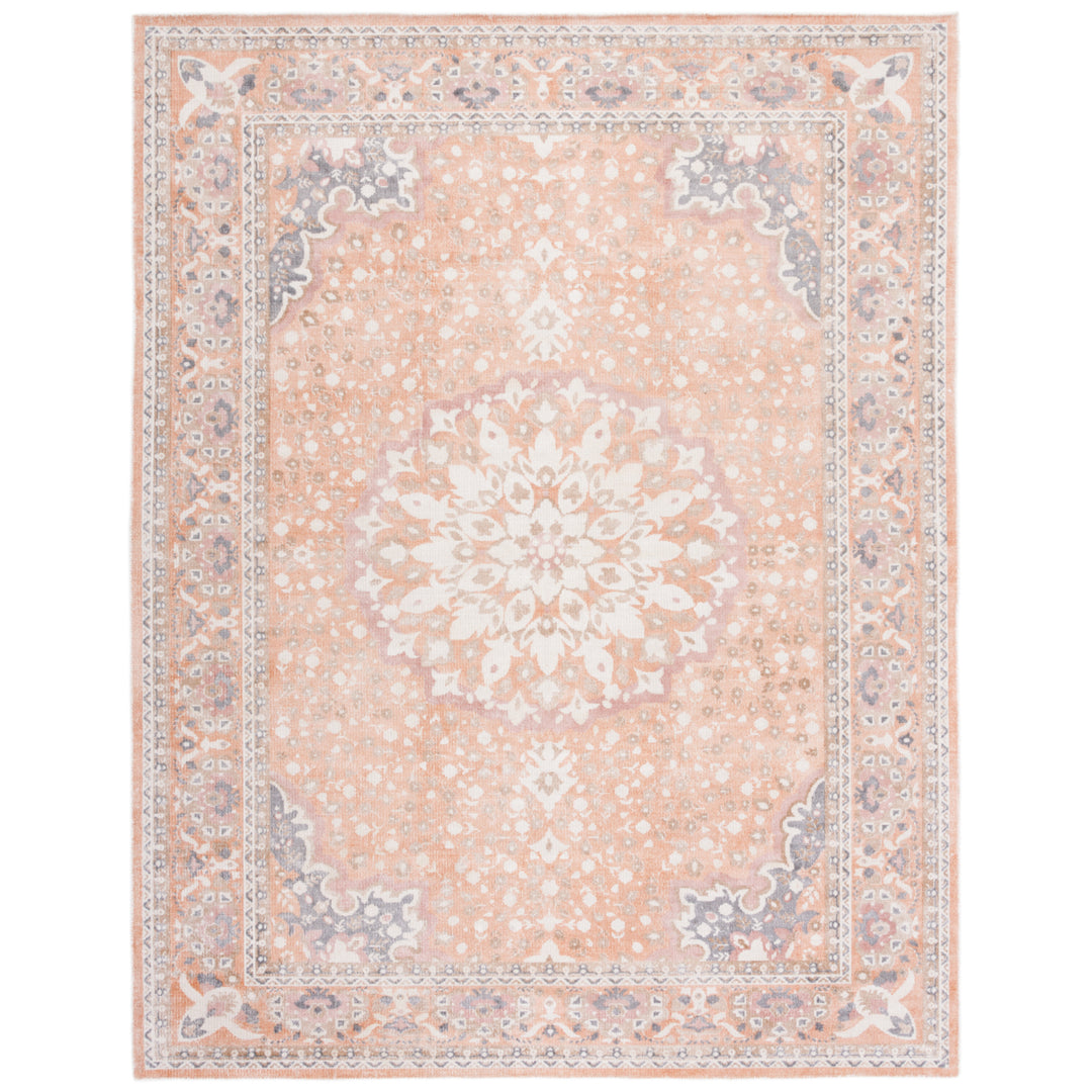 SAFAVIEH Restoration Vintage RVT710P Rust / Orange Rug Image 1