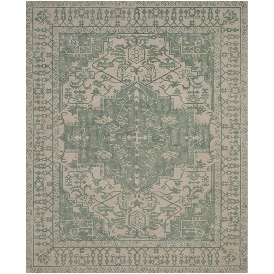 SAFAVIEH Restoration Vintage RVT421C Mint / Ivory Rug Image 1