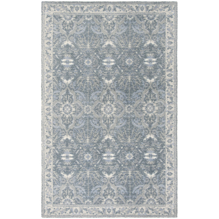 SAFAVIEH Restoration Vintage RVT403M Handmade Blue Rug Image 10