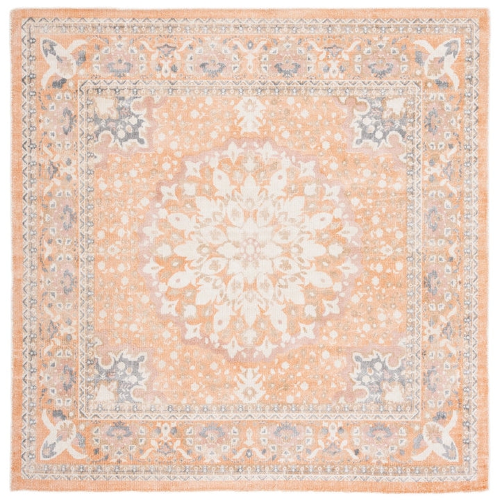 SAFAVIEH Restoration Vintage RVT710P Rust / Orange Rug Image 6