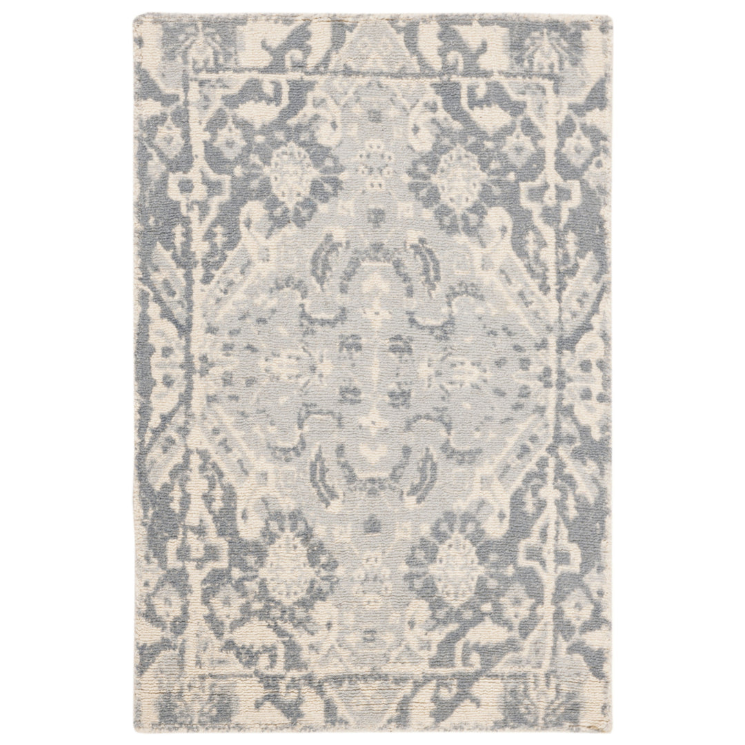 SAFAVIEH Restoration Vintage RVT532A Charcoal / Ivory Rug Image 8