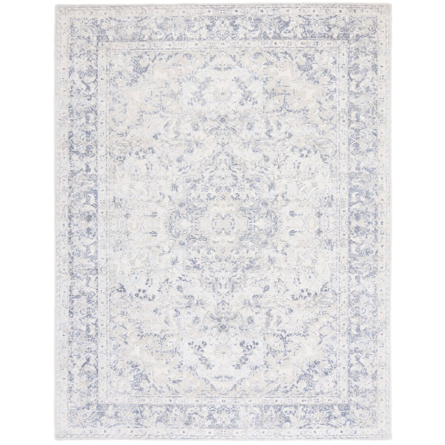 SAFAVIEH Restoration Vintage RVT704A Ivory / Blue Rug Image 1