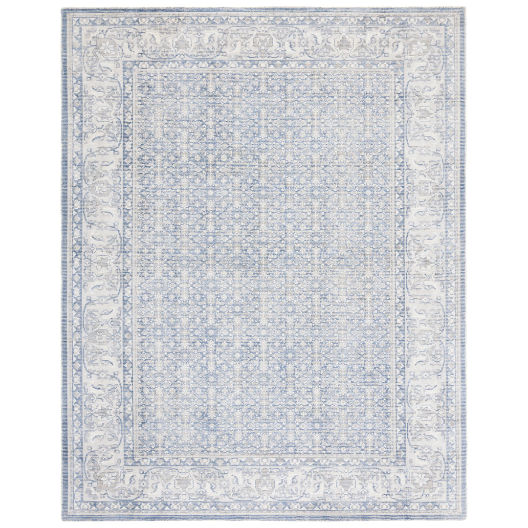 SAFAVIEH Restoration Vintage RVT706M Blue / Ivory Rug Image 1