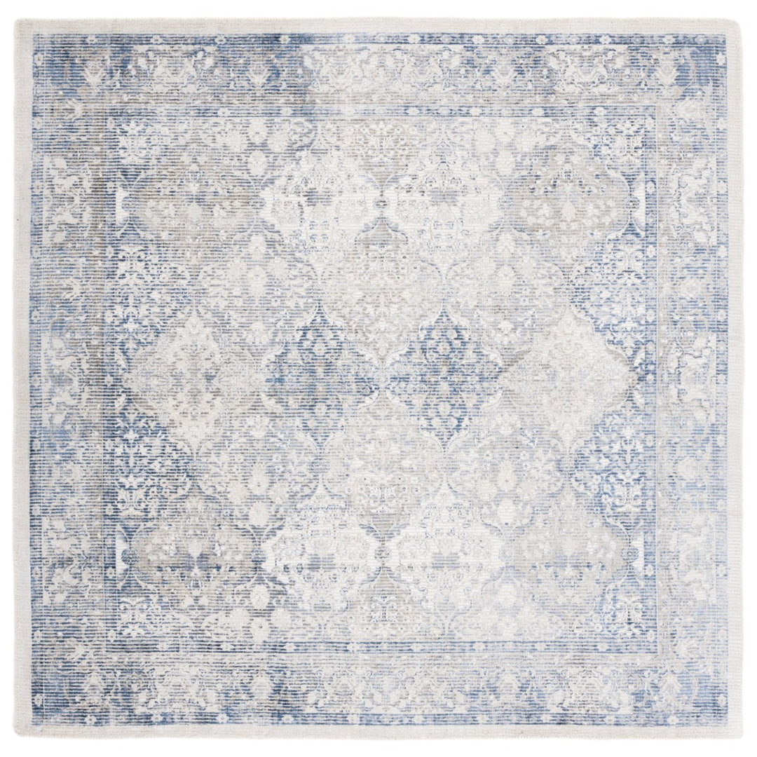 SAFAVIEH Restoration Vintage RVT705A Ivory / Blue Rug Image 1