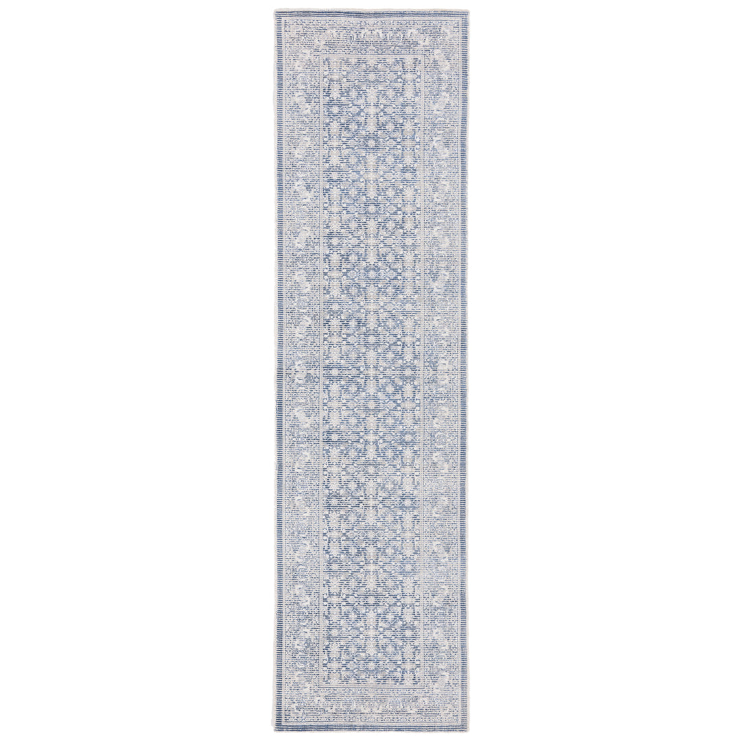 SAFAVIEH Restoration Vintage RVT706M Blue / Ivory Rug Image 5