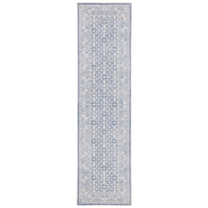 SAFAVIEH Restoration Vintage RVT706M Blue / Ivory Rug Image 1