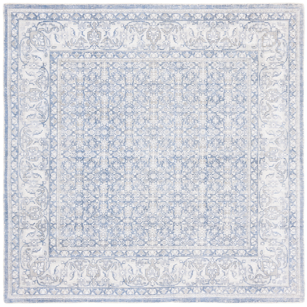 SAFAVIEH Restoration Vintage RVT706M Blue / Ivory Rug Image 6