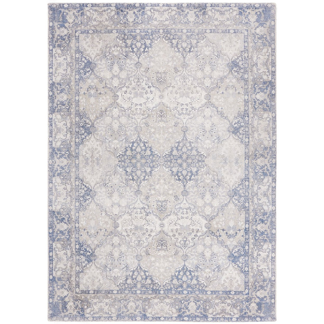 SAFAVIEH Restoration Vintage RVT705A Ivory / Blue Rug Image 1