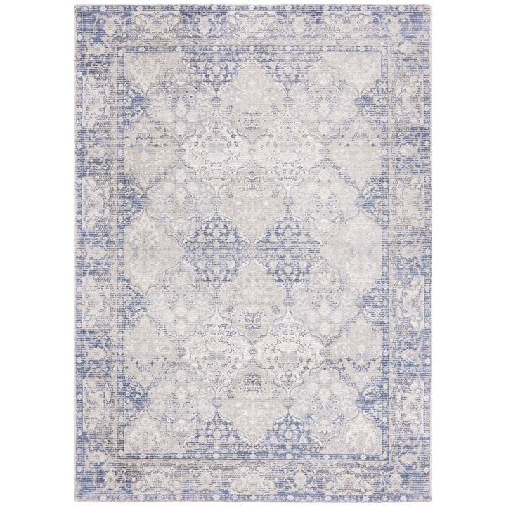 SAFAVIEH Restoration Vintage RVT705A Ivory / Blue Rug Image 1