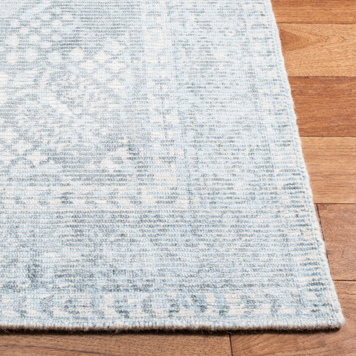 SAFAVIEH Restoration Vintage RVT708F Grey / Light Blue Rug Image 7