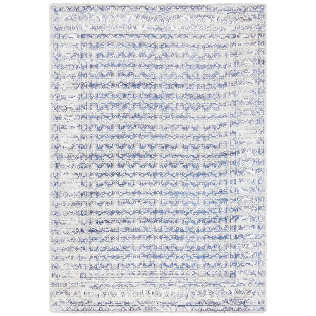 SAFAVIEH Restoration Vintage RVT706M Blue / Ivory Rug Image 10