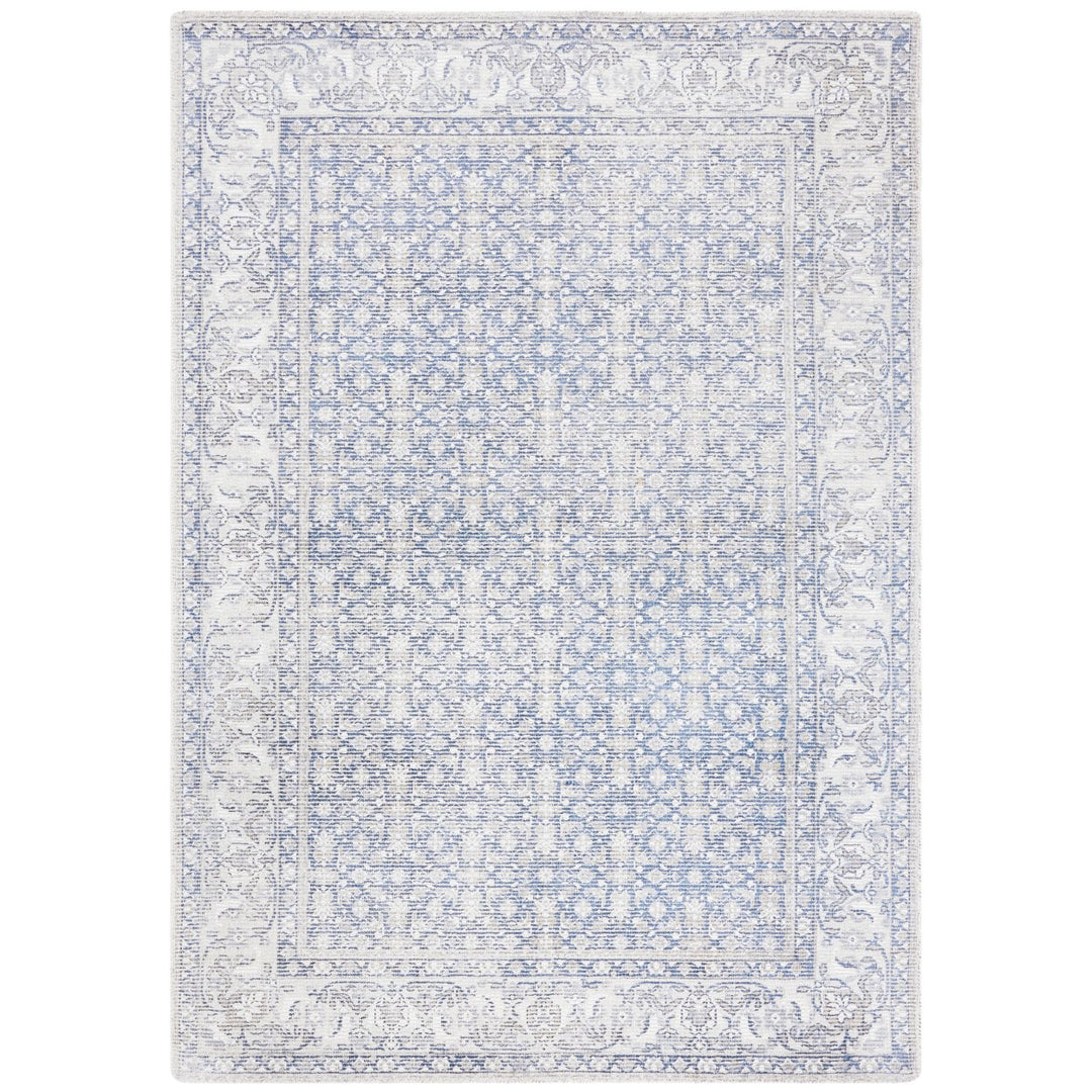 SAFAVIEH Restoration Vintage RVT706M Blue / Ivory Rug Image 1