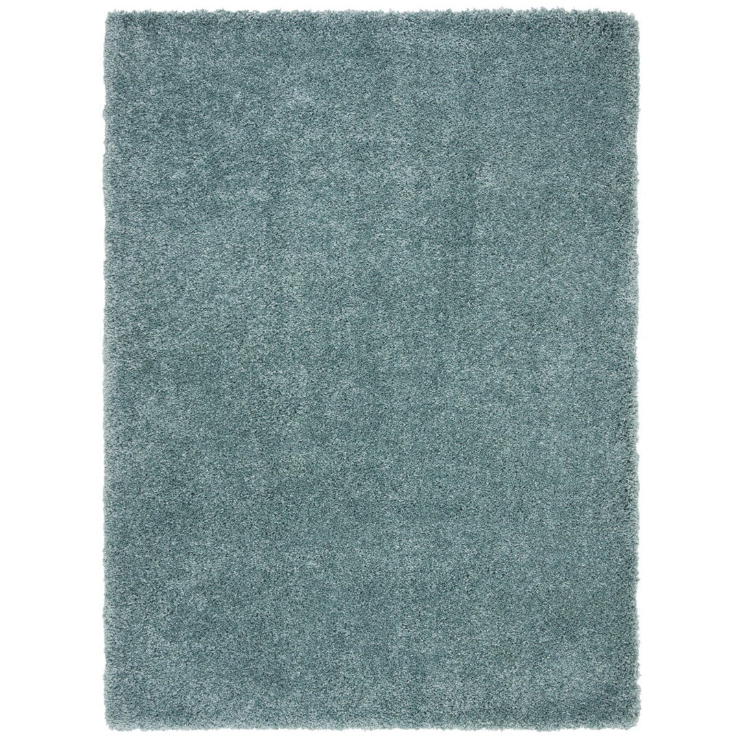 SAFAVIEH Royal Shag Collection RYG115J Aqua Rug Image 1