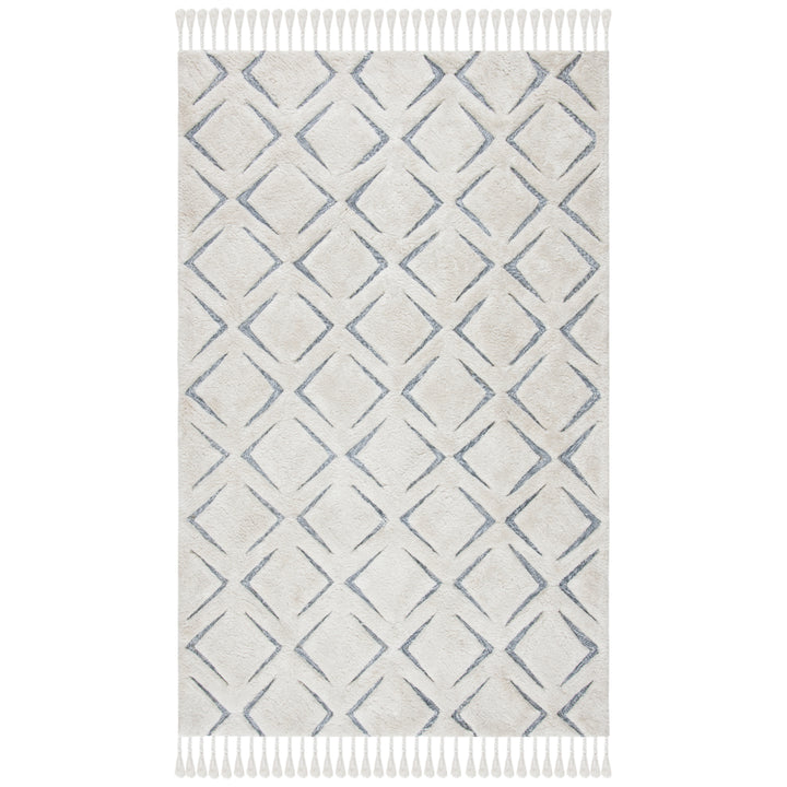 SAFAVIEH Sahara SAH454A Handmade Ivory / Grey Rug Image 10