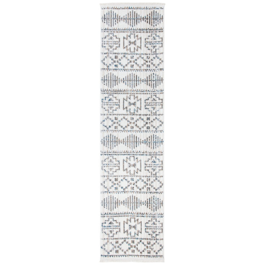 SAFAVIEH Sedona Collection SED807A Ivory / Grey Rug Image 5