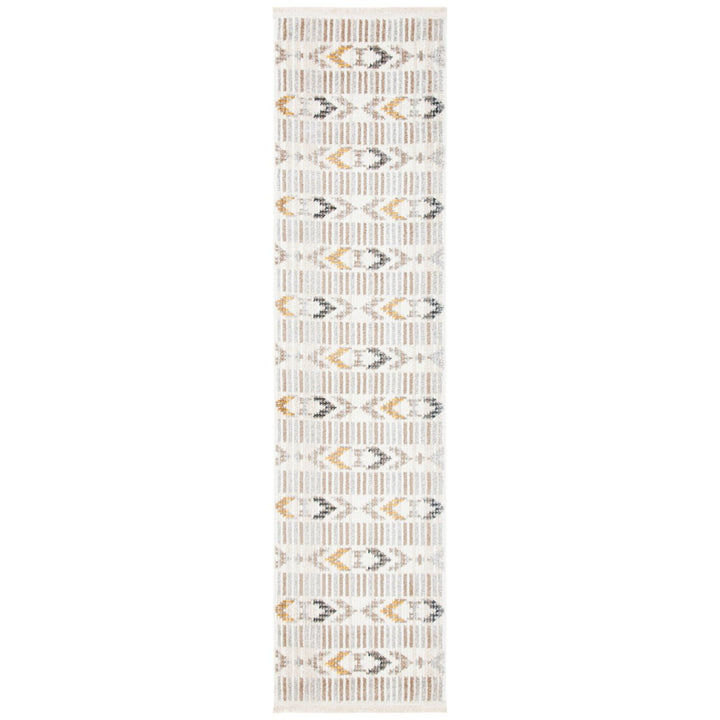 SAFAVIEH Sedona Collection SED804B Ivory / Light Grey Rug Image 5