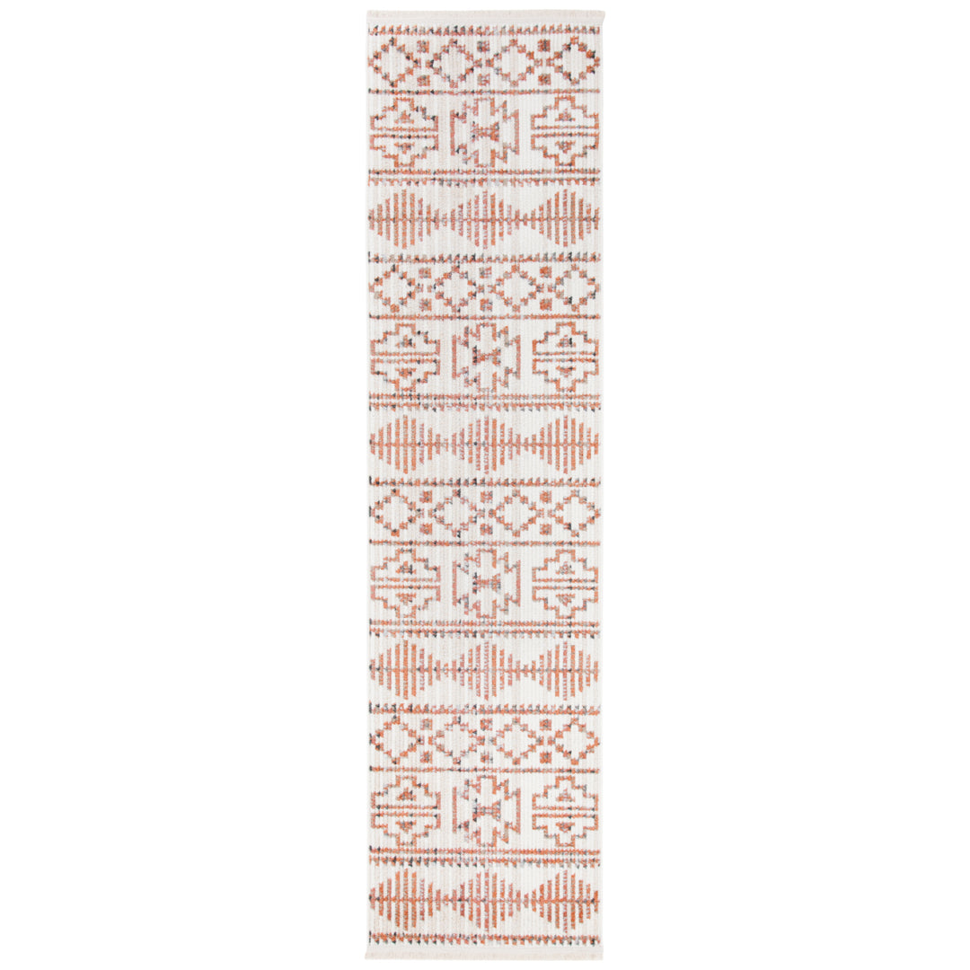 SAFAVIEH Sedona Collection SED807D Ivory / Rust Rug Image 5