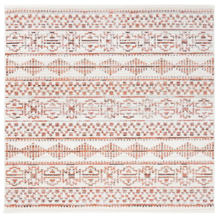 SAFAVIEH Sedona Collection SED807D Ivory / Rust Rug Image 6