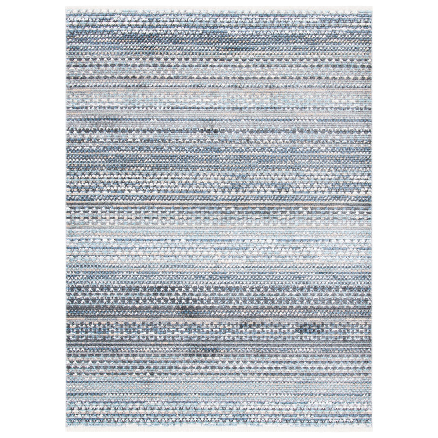 SAFAVIEH Sedona Collection SED819F Dark Grey / Ivory Rug Image 1