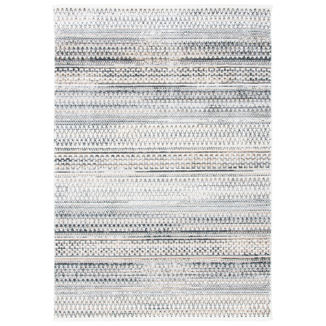 SAFAVIEH Sedona Collection SED819B Ivory / Grey Rug Image 1