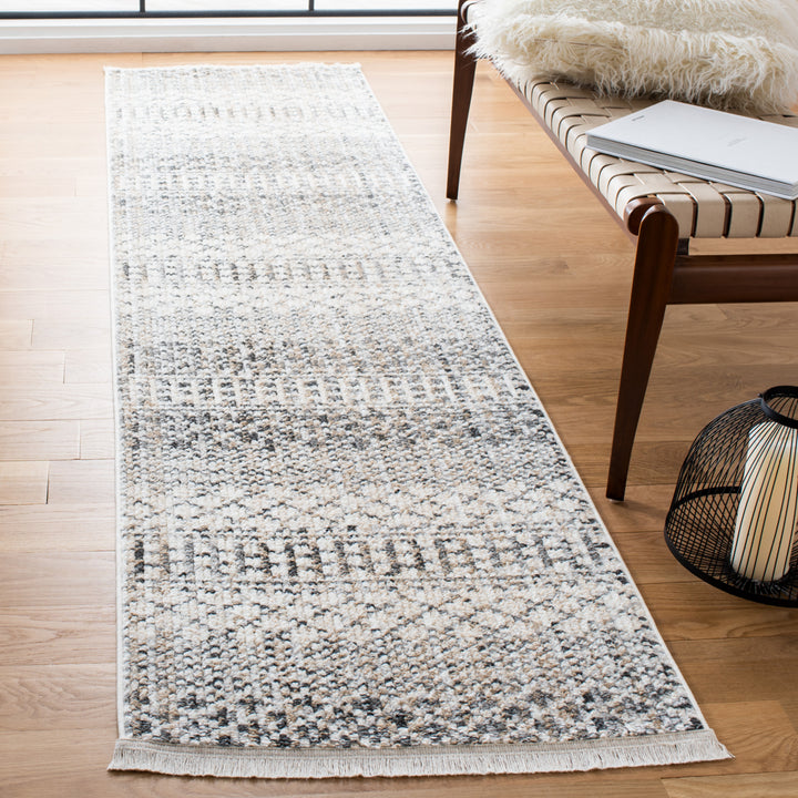 SAFAVIEH Sedona Collection SED819B Ivory / Grey Rug Image 3