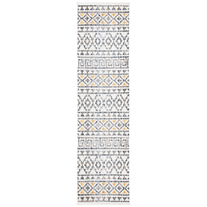 SAFAVIEH Sedona Collection SED883B Ivory / Charcoal Rug Image 5