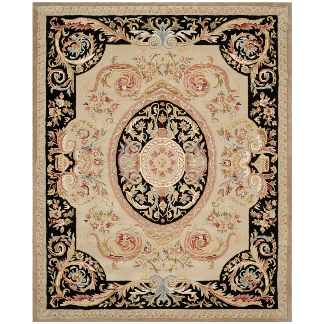 SAFAVIEH Savonnerie SAV206A Handmade Ivory / Gold Rug Image 5