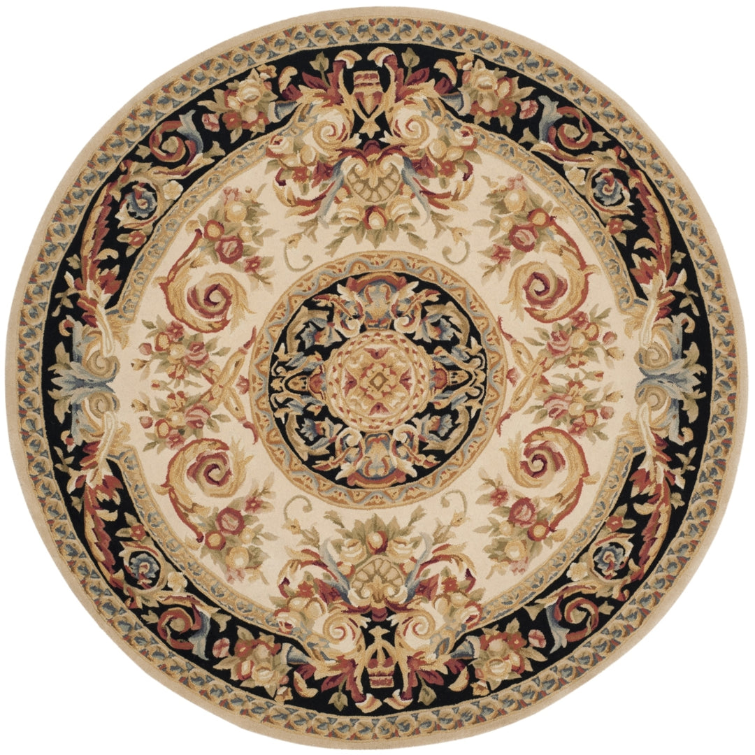 SAFAVIEH Savonnerie SAV206A Handmade Ivory / Gold Rug Image 6