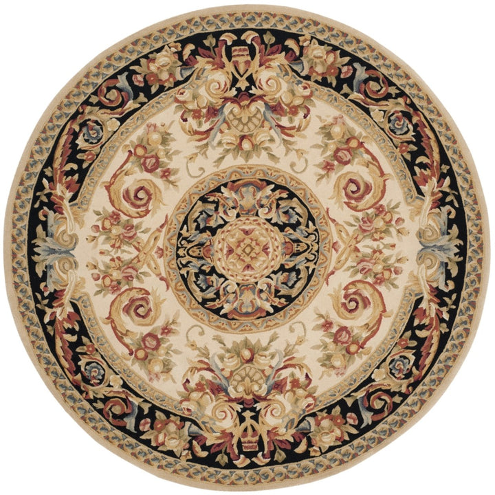 SAFAVIEH Savonnerie SAV206A Handmade Ivory / Gold Rug Image 1