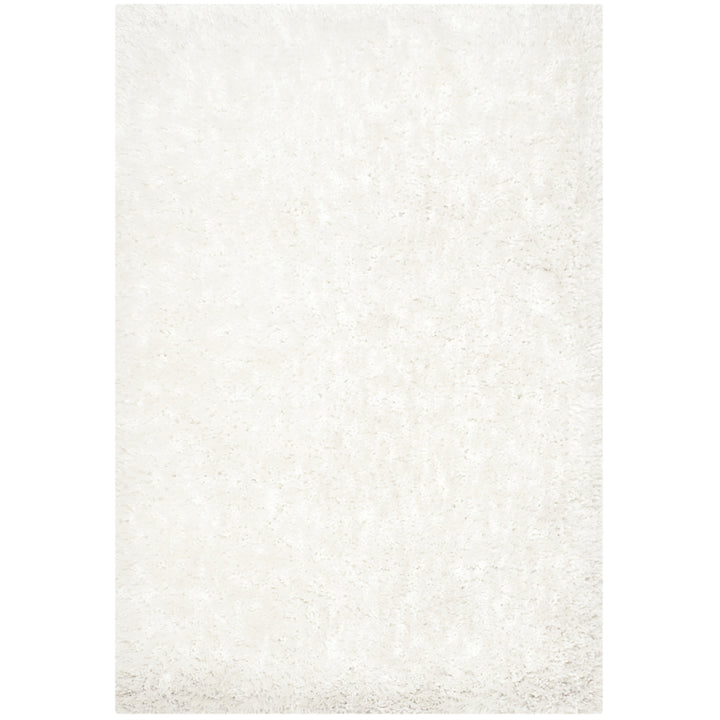 SAFAVIEH South Beach Shag SBS562A Snow White Rug Image 3