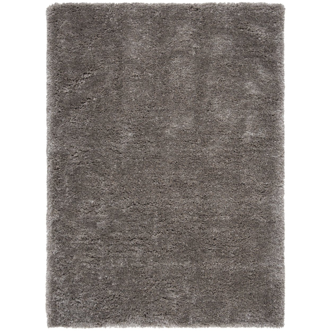 SAFAVIEH South Beach Shag SBS562B Handmade Silver Rug Image 1