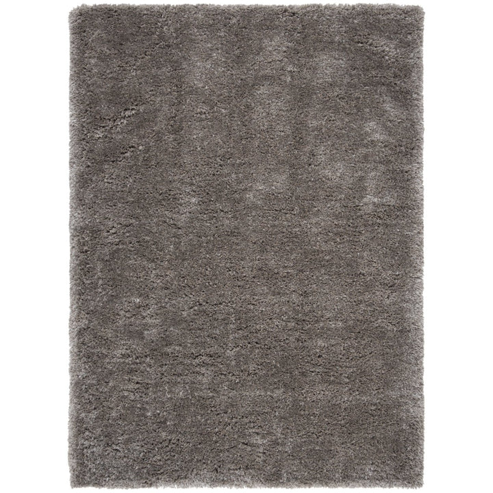 SAFAVIEH South Beach Shag SBS562B Handmade Silver Rug Image 1