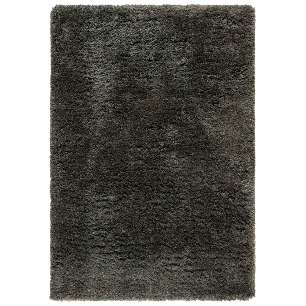 SAFAVIEH South Beach Shag SBS562E Handmade Charcoal Rug Image 2