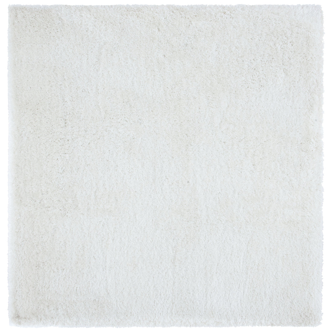 SAFAVIEH South Beach Shag SBS562A Snow White Rug Image 9