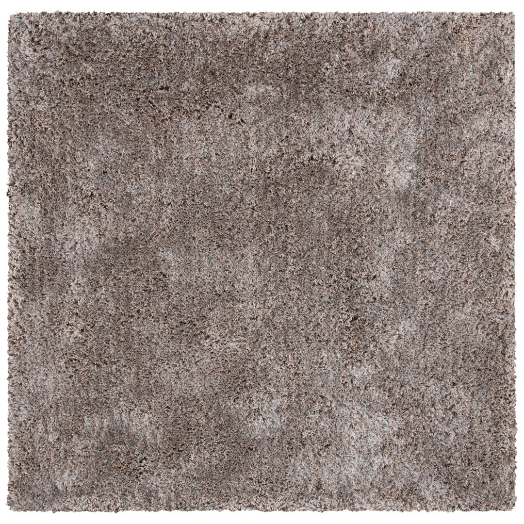 SAFAVIEH South Beach Shag SBS562B Handmade Silver Rug Image 1