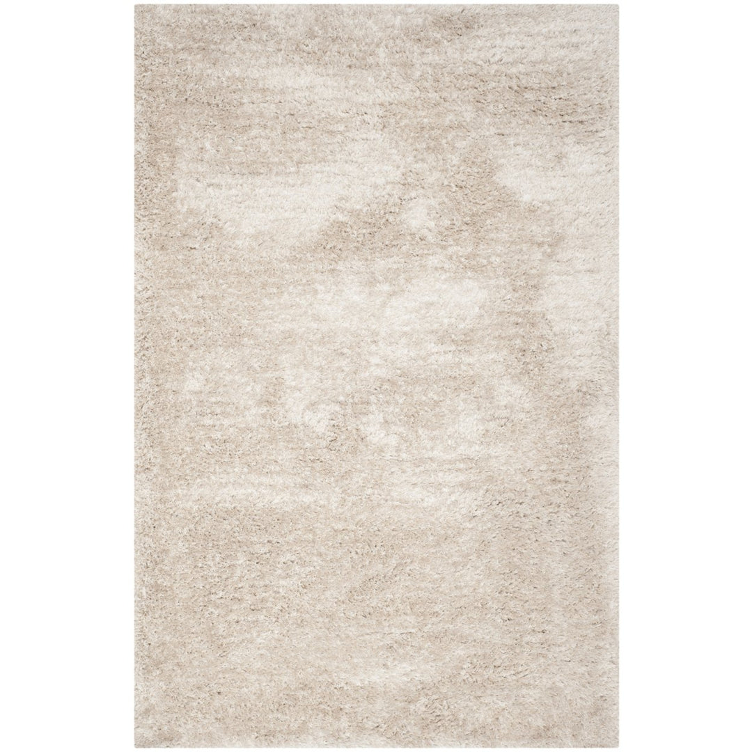 SAFAVIEH South Beach Shag SBS562C Handmade Champagne Rug Image 1