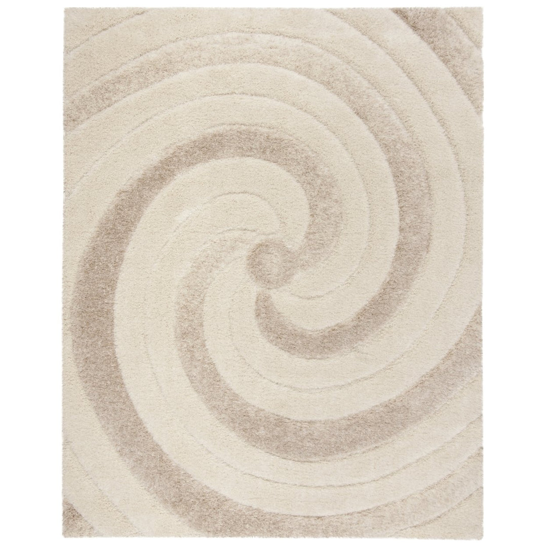 SAFAVIEH Selarmo Collection SEL867C Cream / Beige Rug Image 1