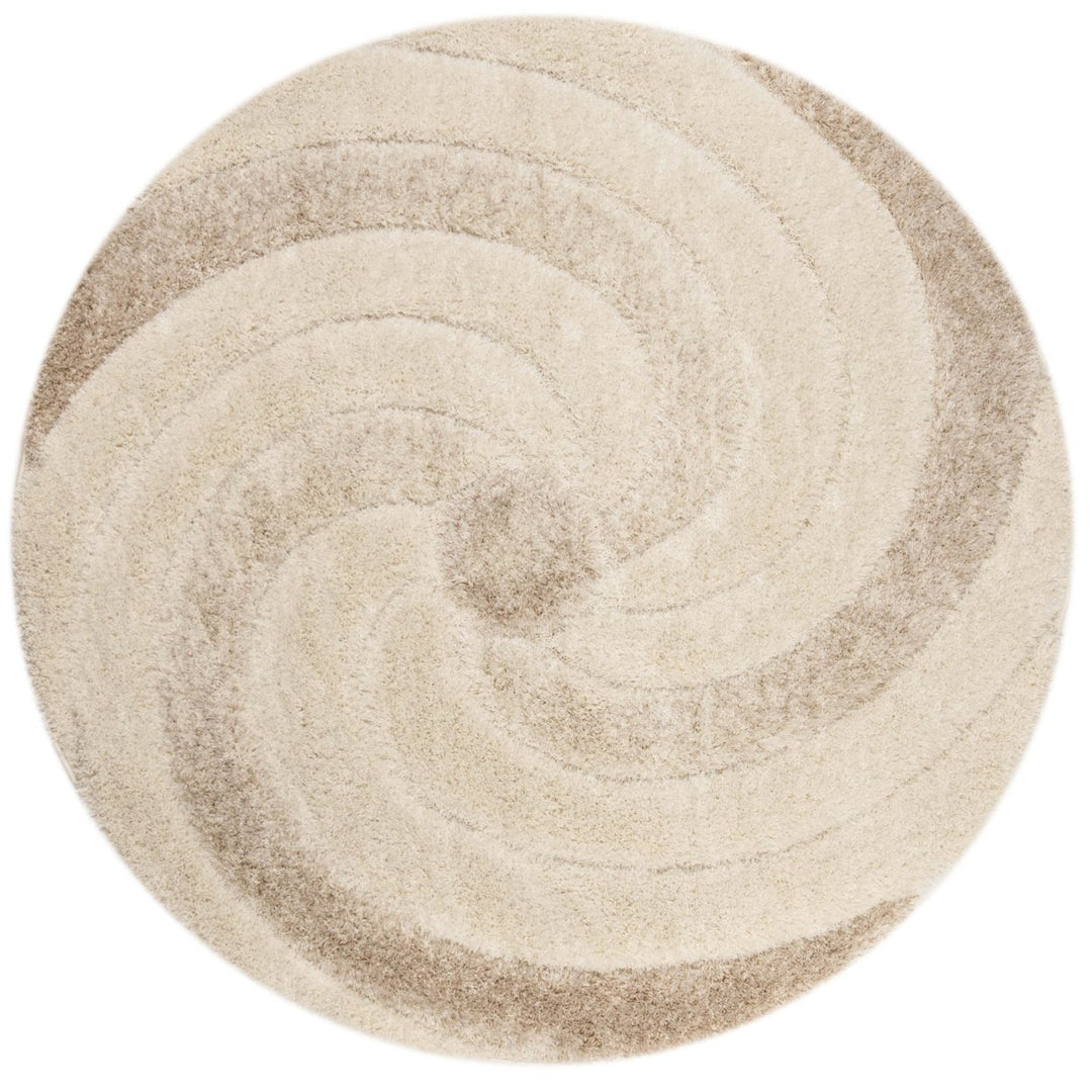 SAFAVIEH Selarmo Collection SEL867C Cream / Beige Rug Image 3