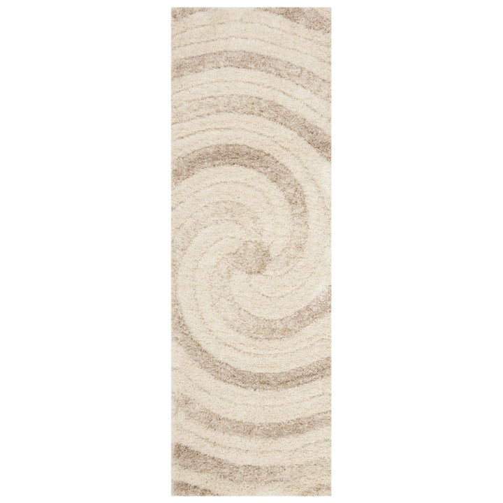 SAFAVIEH Selarmo Collection SEL867C Cream / Beige Rug Image 4