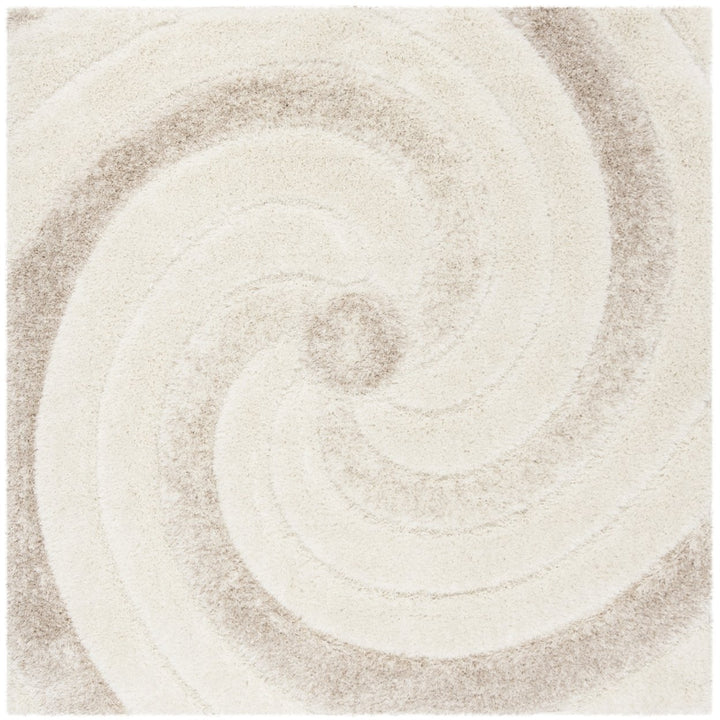 SAFAVIEH Selarmo Collection SEL867C Cream / Beige Rug Image 5