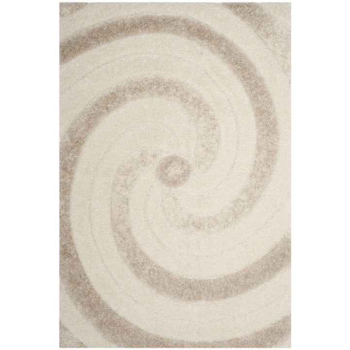 SAFAVIEH Selarmo Collection SEL867C Cream / Beige Rug Image 8