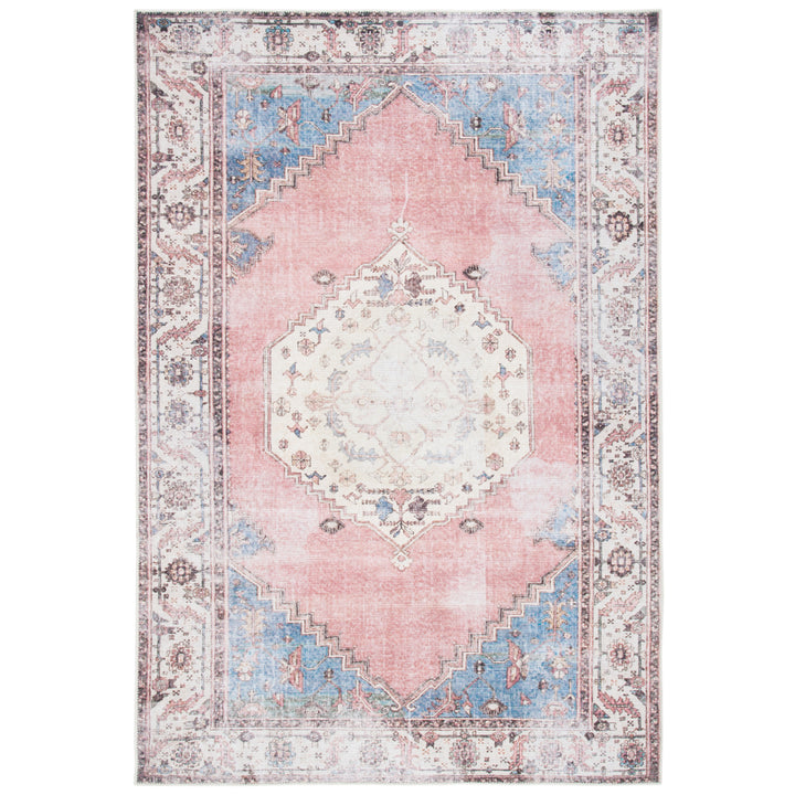 SAFAVIEH Serapi Collection SEP357A Ivory / Pink Rug Image 1