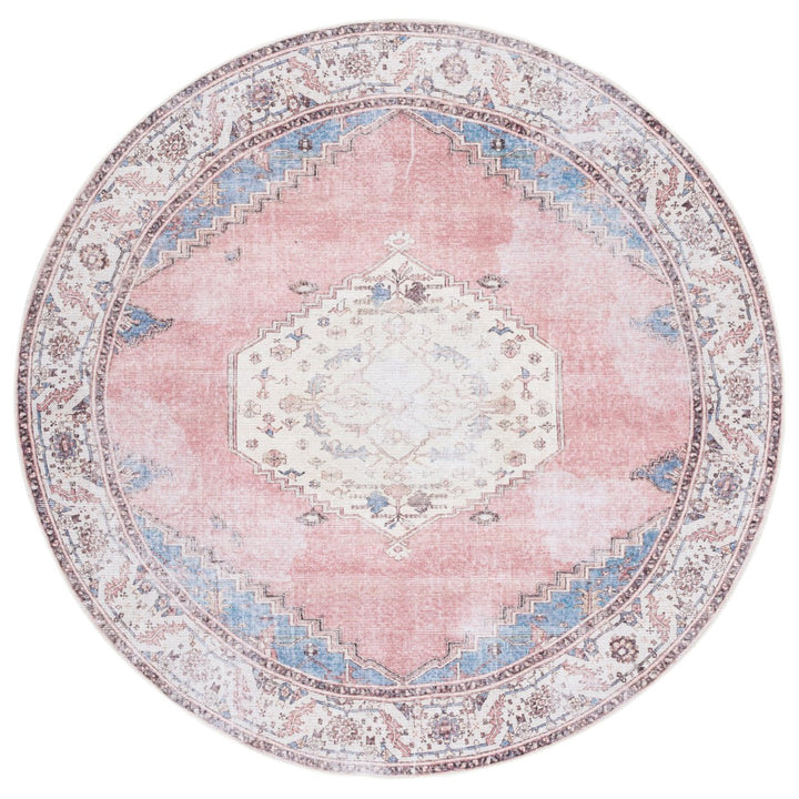 SAFAVIEH Serapi Collection SEP357A Ivory / Pink Rug Image 4