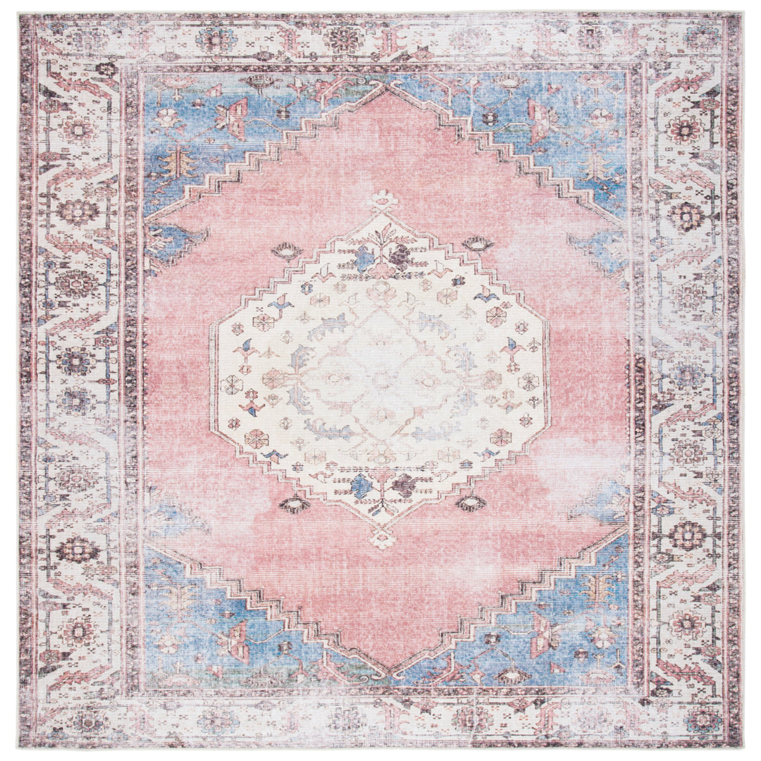 SAFAVIEH Serapi Collection SEP357A Ivory / Pink Rug Image 6