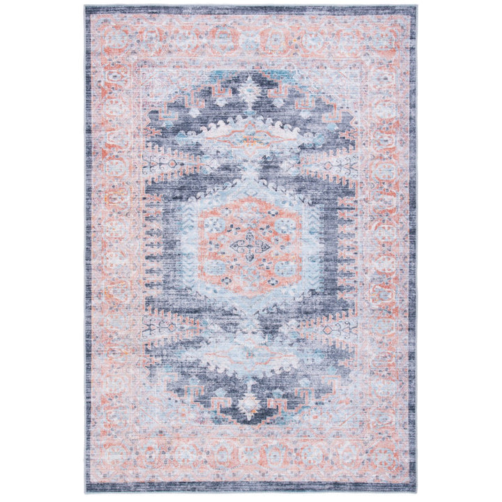 SAFAVIEH Serapi Collection SEP382P Terracotta / Blue Rug Image 10