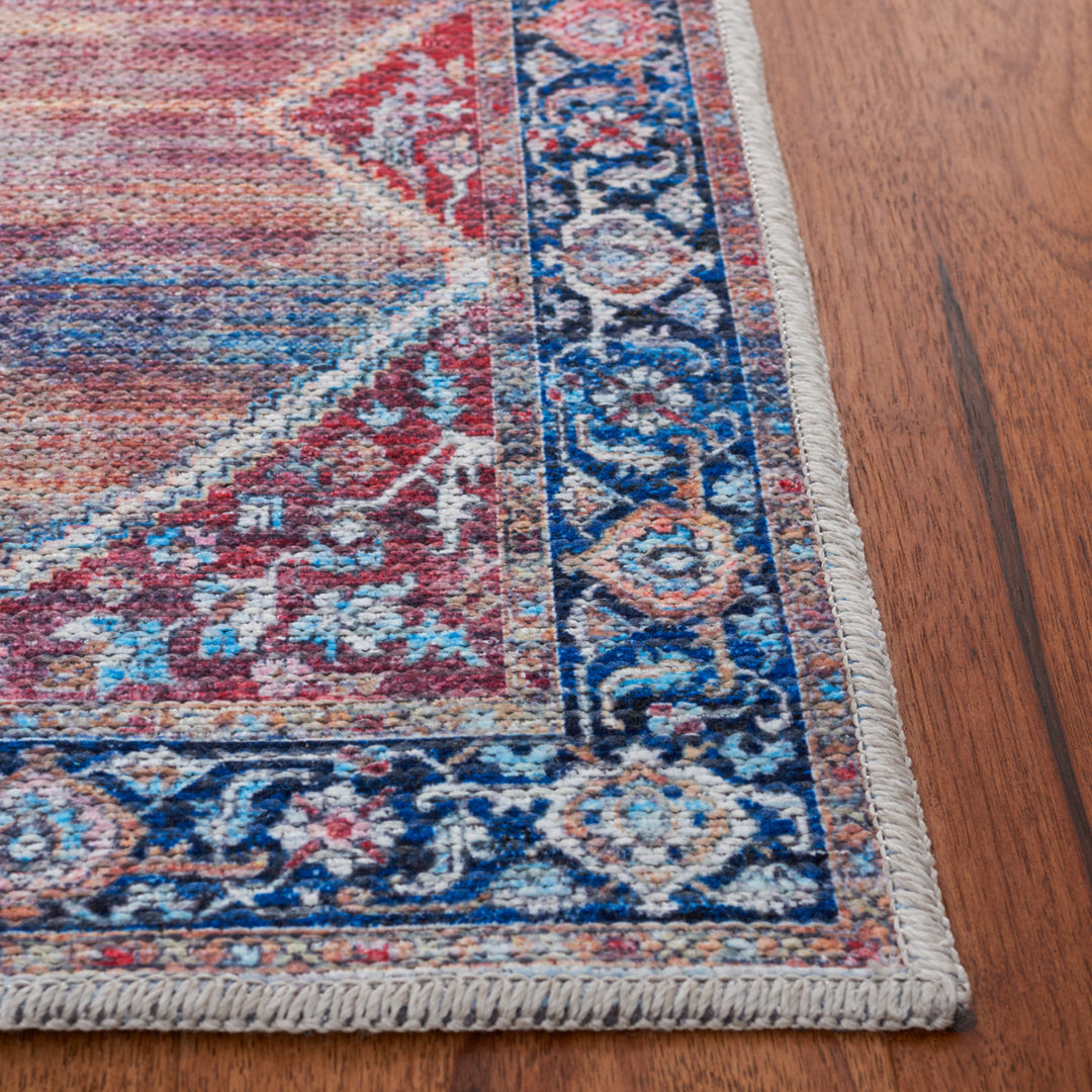 SAFAVIEH Serapi Collection SEP376P Rust / Navy Rug Image 7