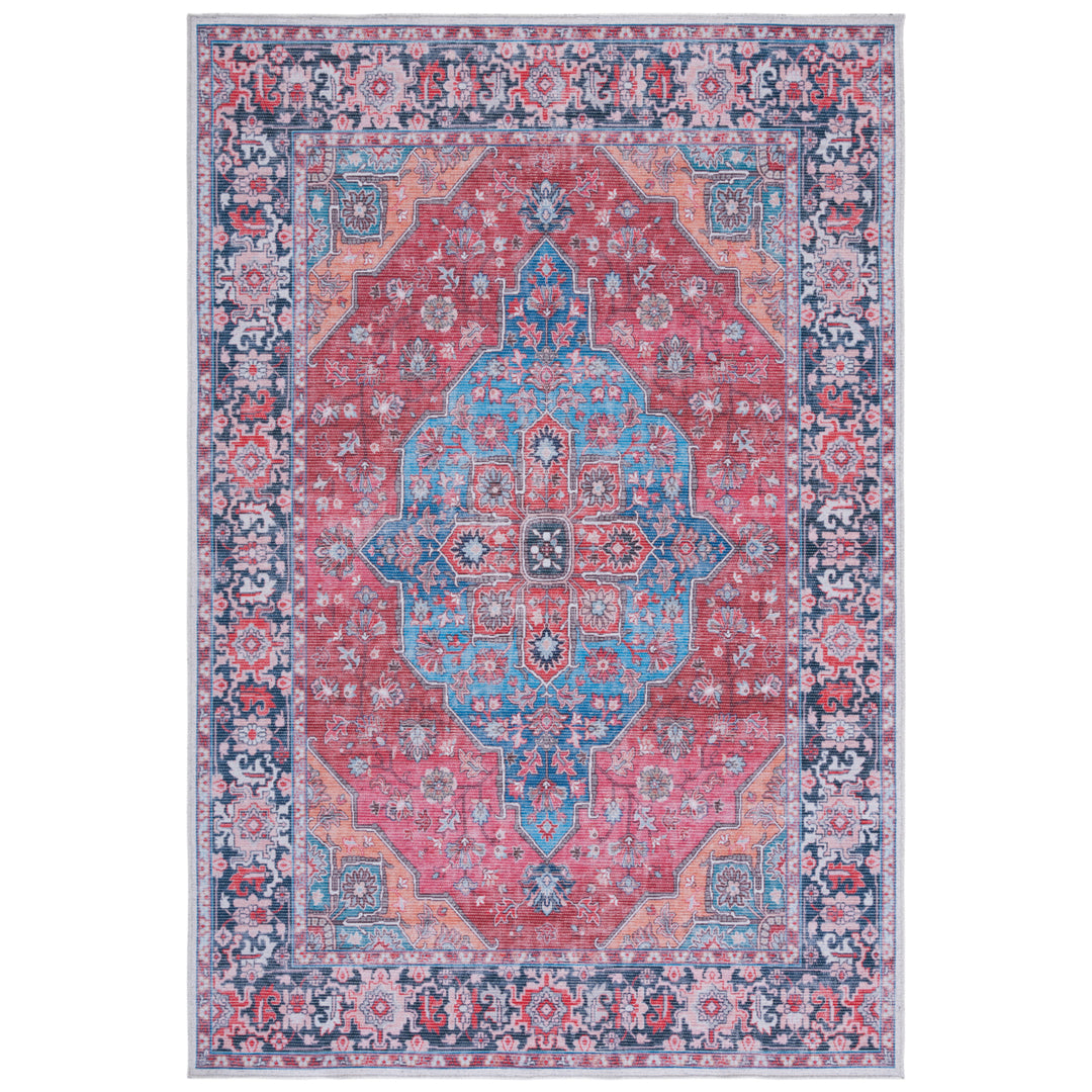 SAFAVIEH Serapi Collection SEP369M Blue / Rust Rug Image 1