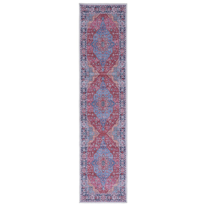 SAFAVIEH Serapi Collection SEP369M Blue / Rust Rug Image 4